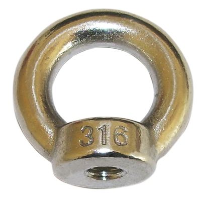 JIS Standard Galvanized Carbon Steel Eye Nut For Marine Fastener Drop (Стандартизированный JIS оцинкованный орешек из углеродистой стали для глаз для морских крепежных устройств)