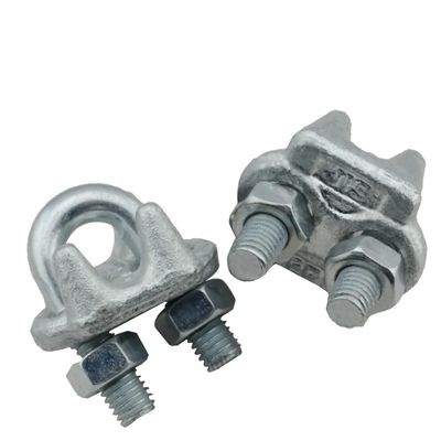 US Type Drop Forged Wire Rope Clips из нержавеющей стали с индивидуальным размером